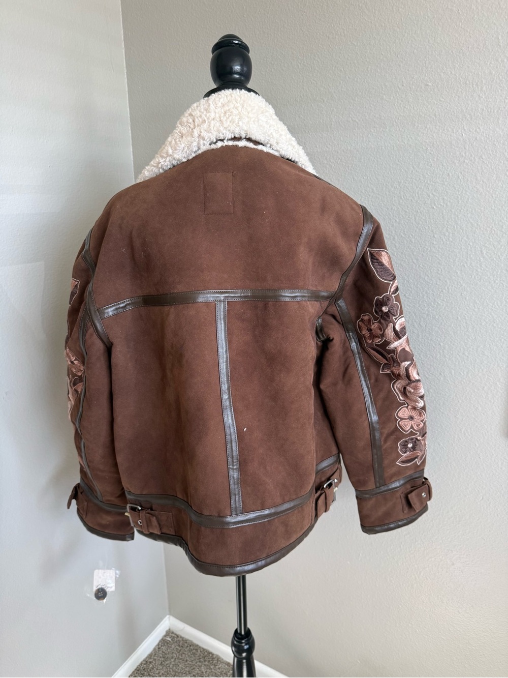 We The Free Andues Vegan Moto Jacket Small - Picture 3 of 6